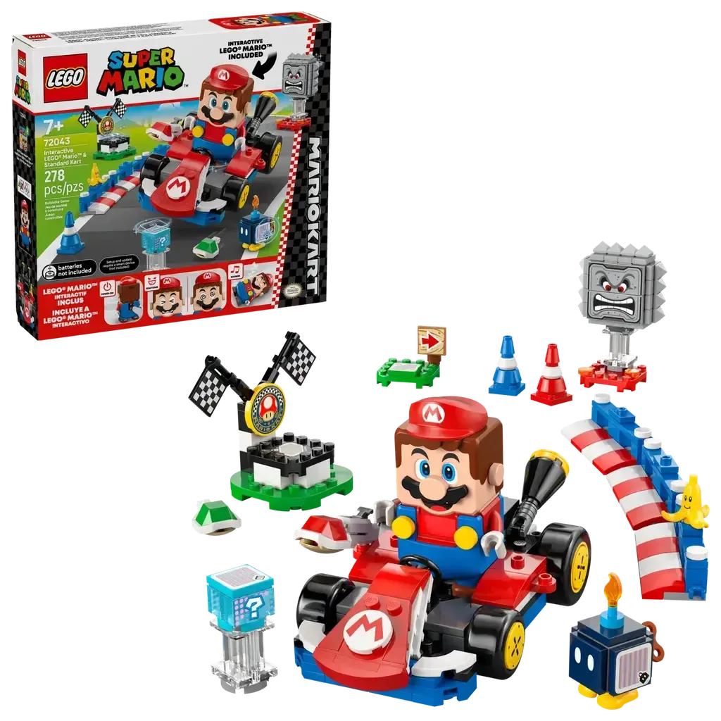 Mario Kart - Interactive LEGO Mario & Standard Kart - Image 2
