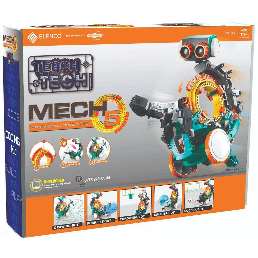 Mech 5 - Mechanical Coding Robot