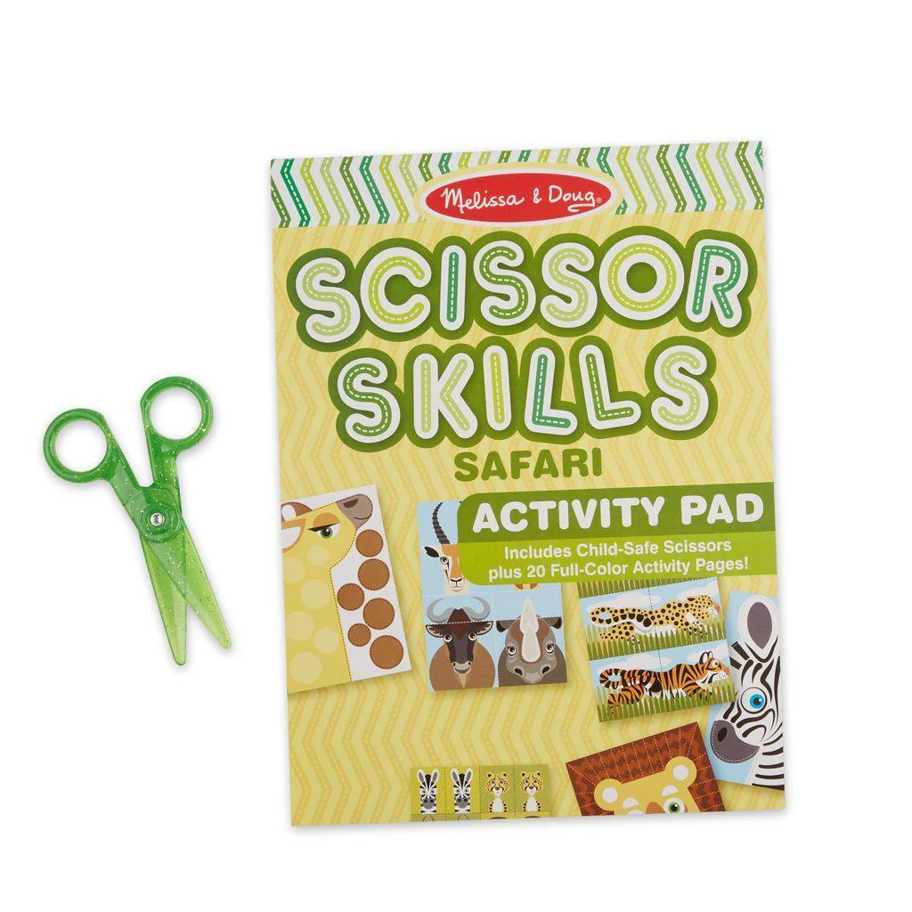 Scissor Skills Activity Pad - Safari