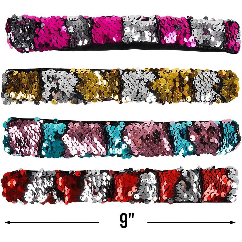 Mermaid Sequin Slap Bracelet
