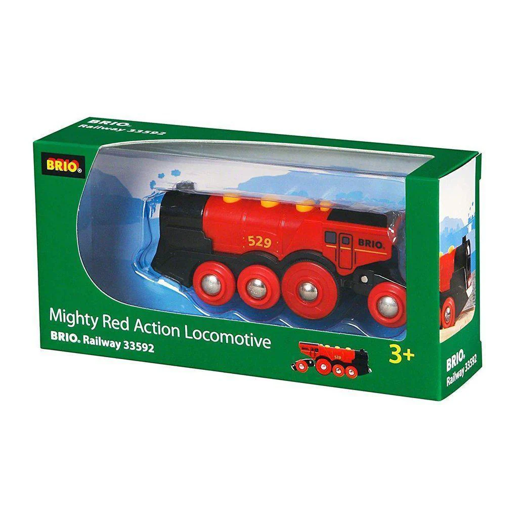 Mighty Red Action Locomotive