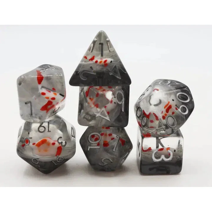 Misty Water Koi RPG Dice
