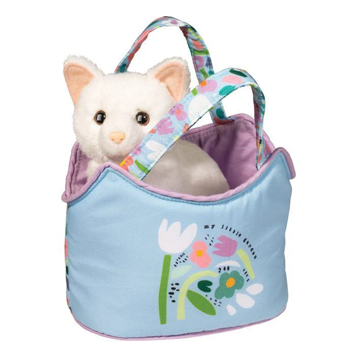 My Little Garden Sassy Sak w/ White Cat