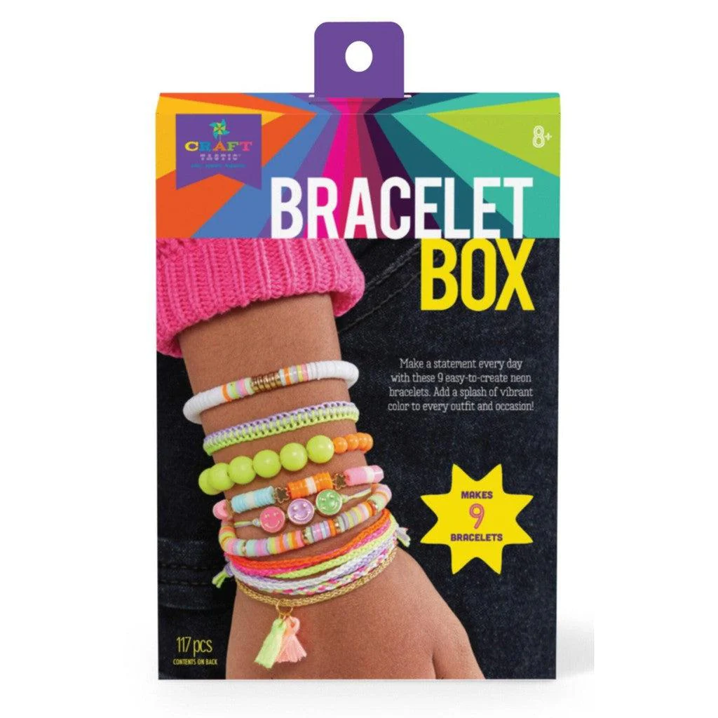 Neon Bracelet Box Craft-Tastic