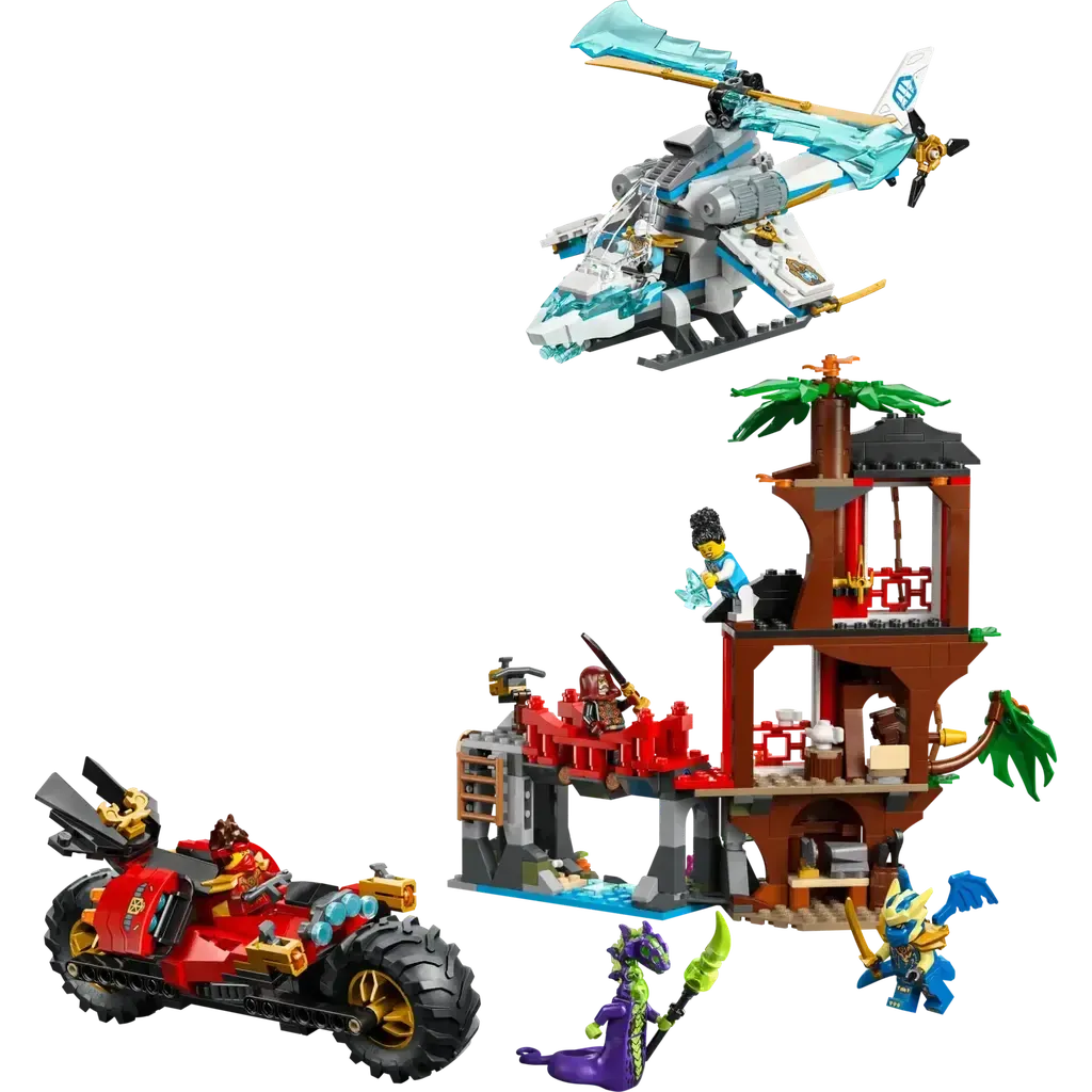 Ninja Vehicle Tree House Battle