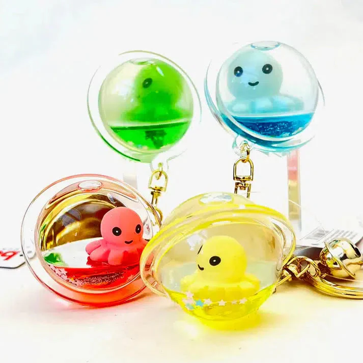 Octopus Floaty Keycharm