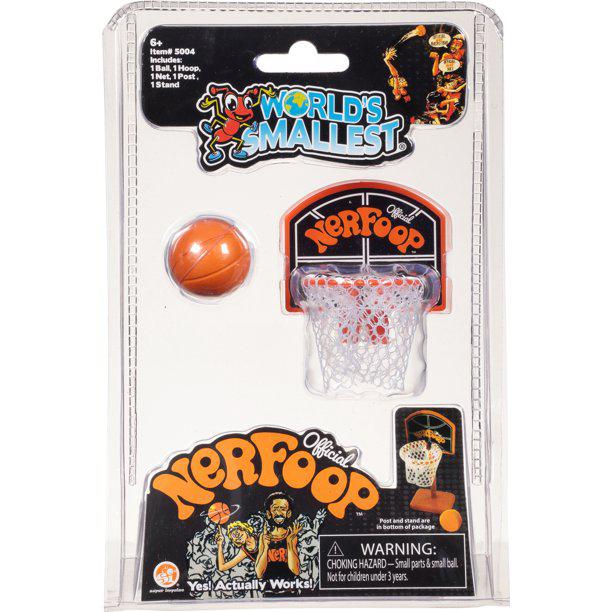 Nerf Basketball - World's Smallest