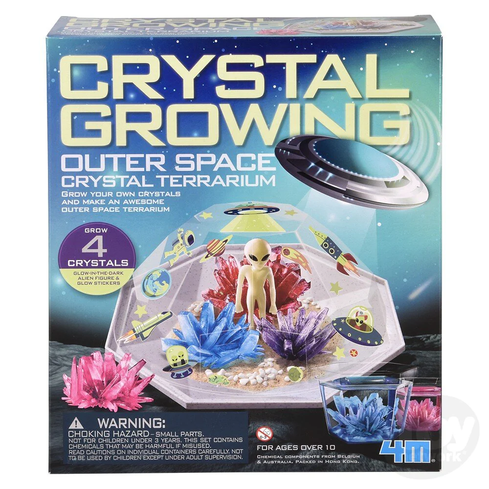 Outer Space Crystal Terrarium Crystal Growing