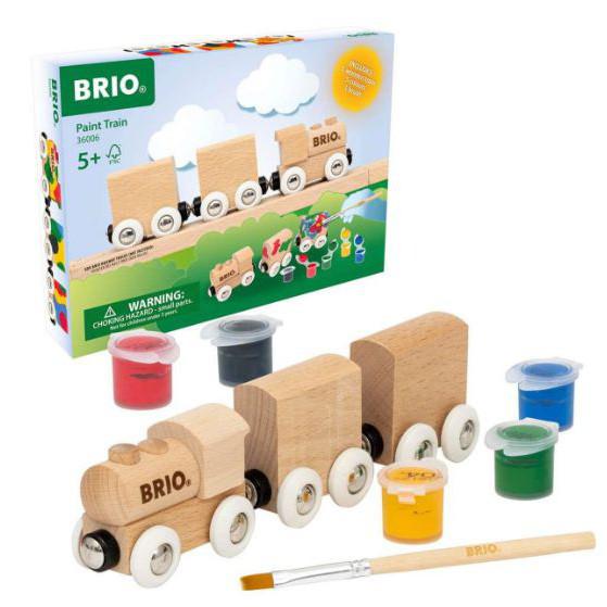 Paint Train Brio