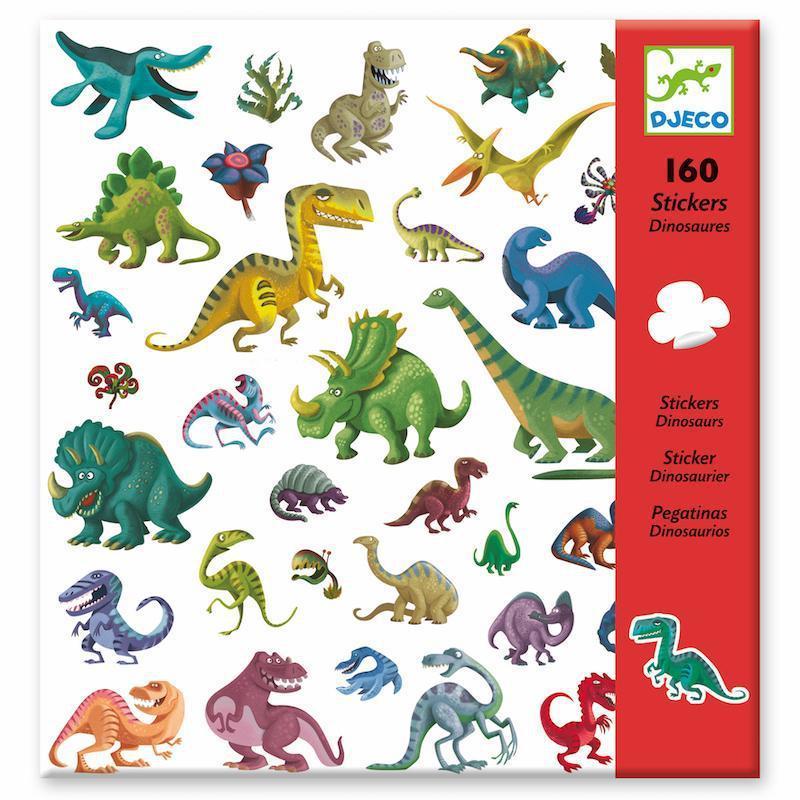 160 Dinosaur Stickers