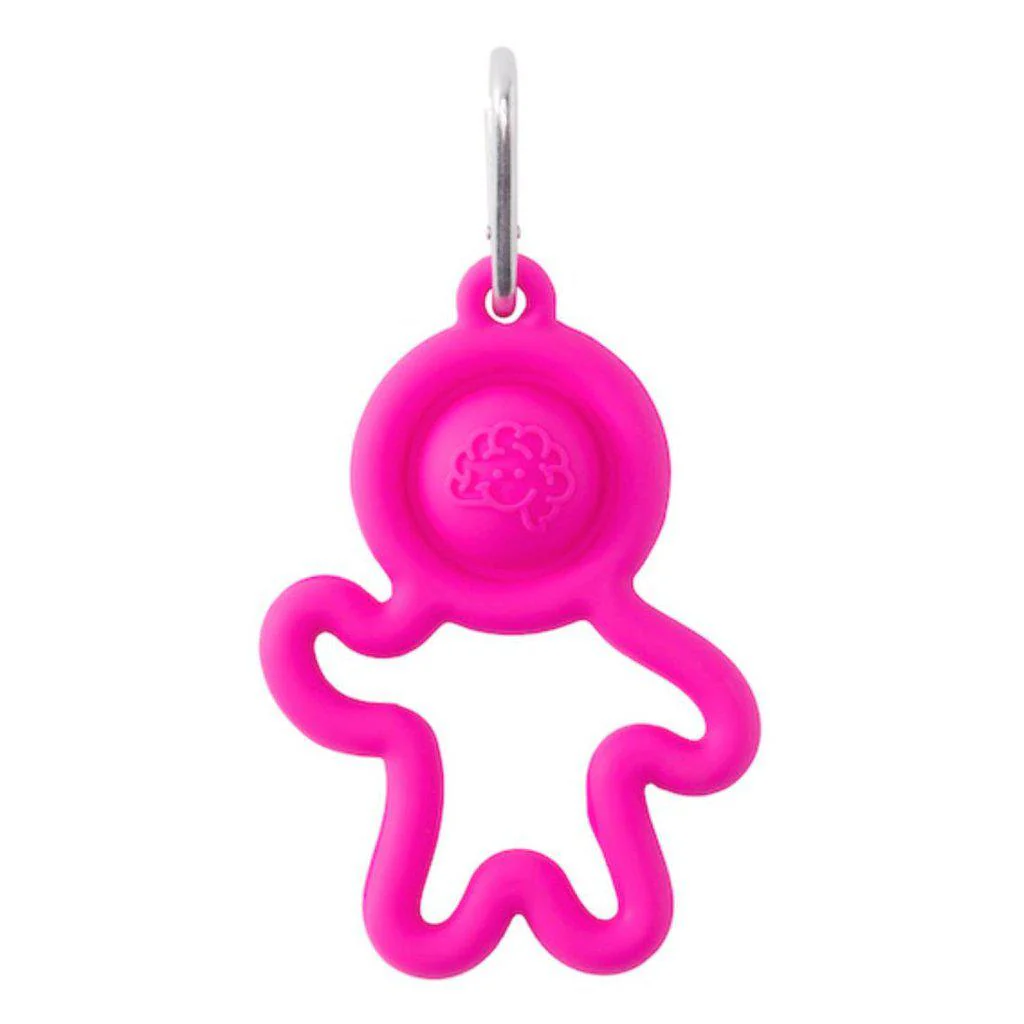 Pink Lil' Dimpl Keychain