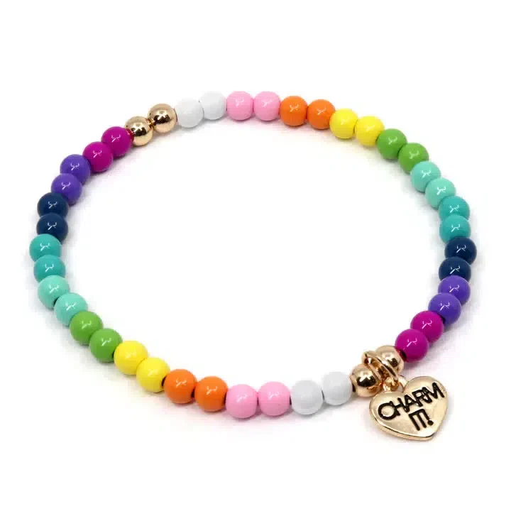 Rainbow Stretch 4mm Bracelet