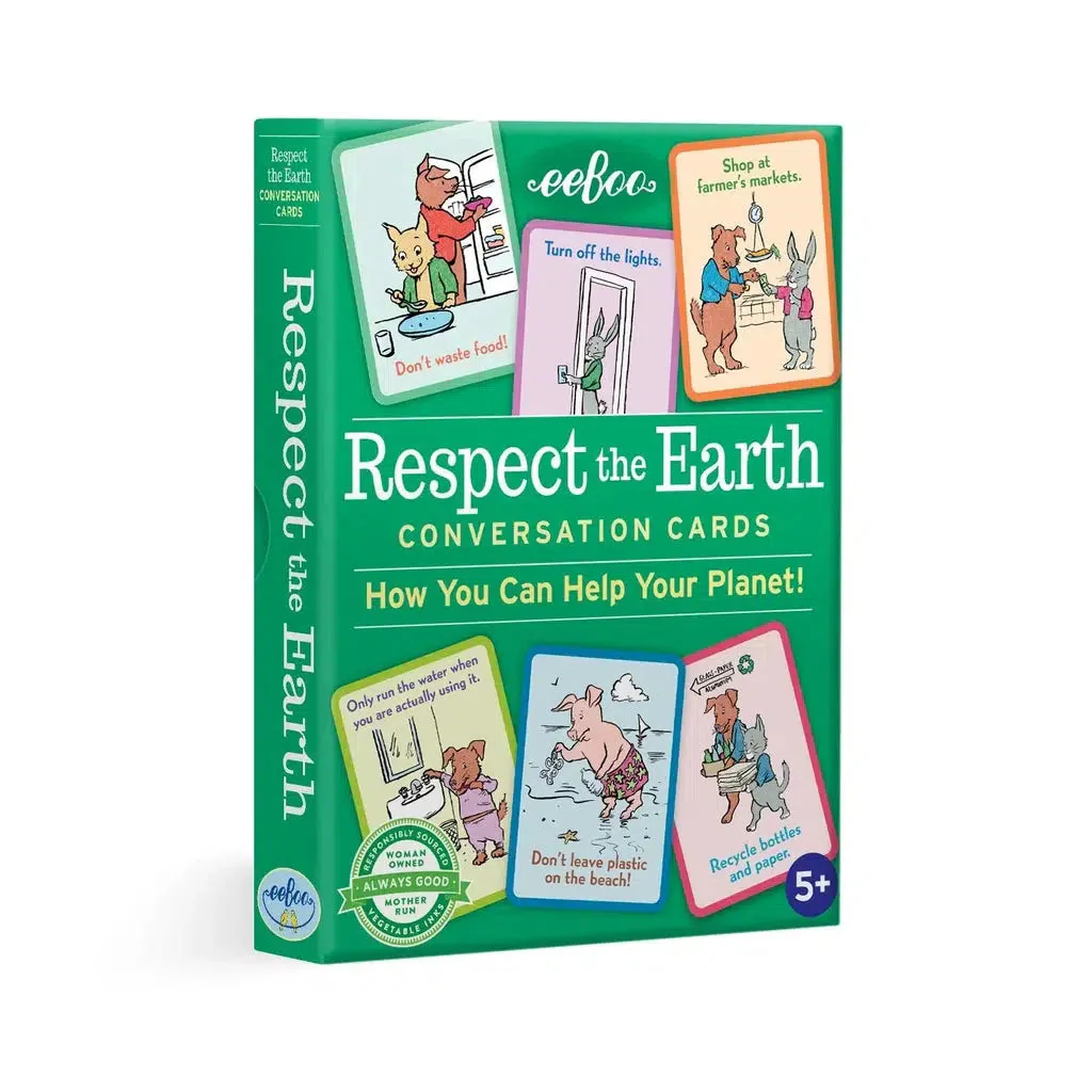 Respect The Earth Flash Cards