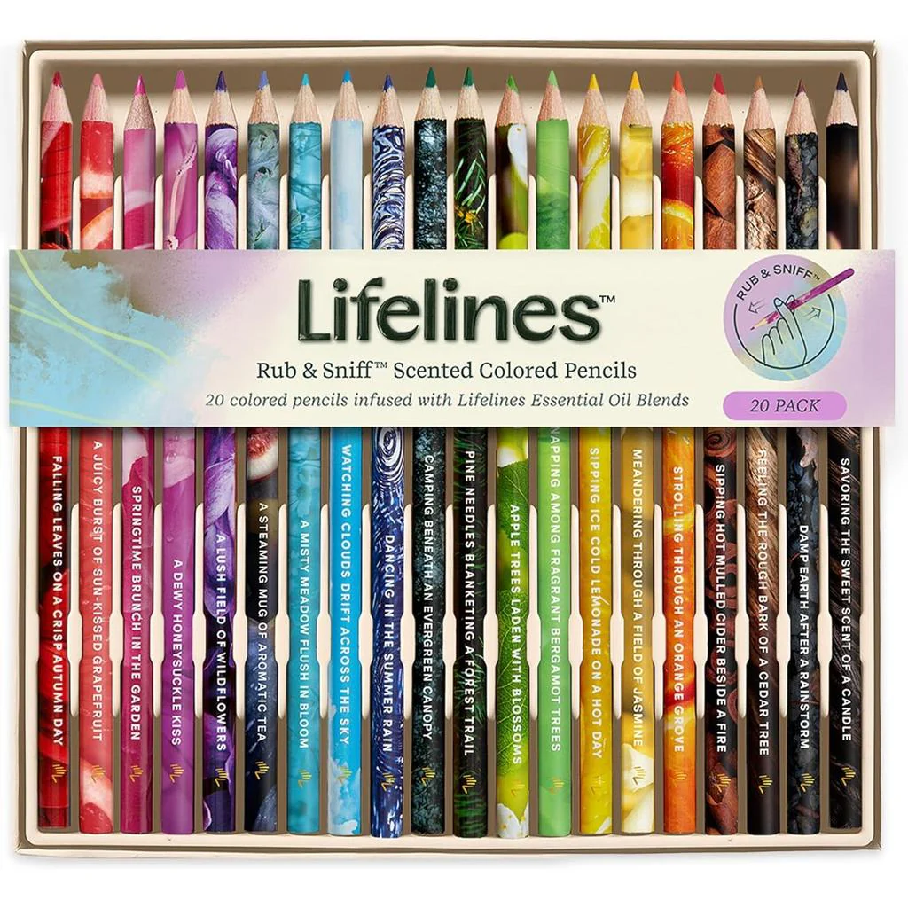 Rub N Sniff Colored Pencils 20pk