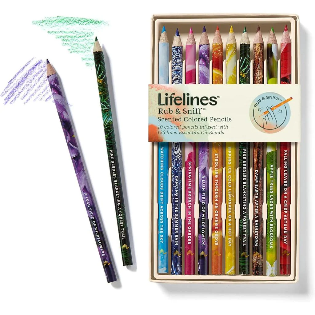 Rub & Sniff Colored Pencils 10pk