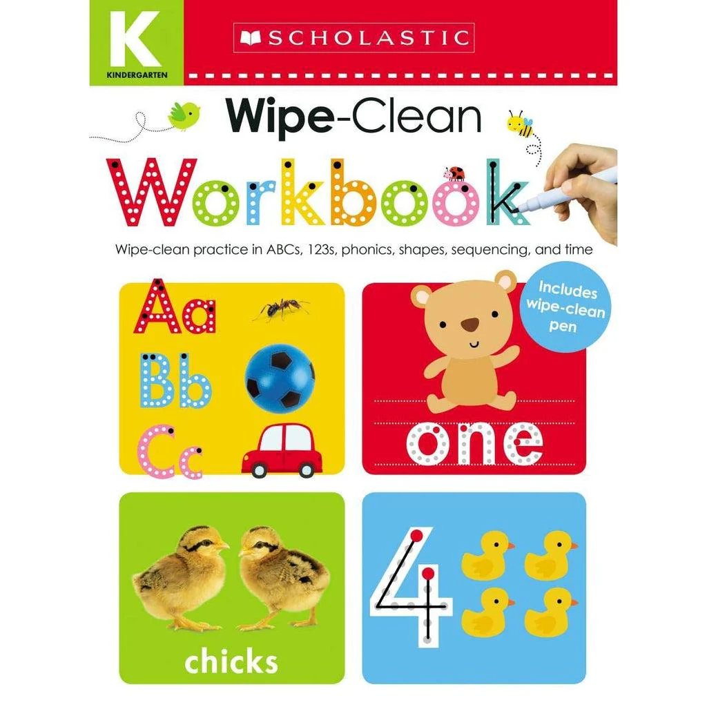 Wipe–Clean Workbook: Grade K