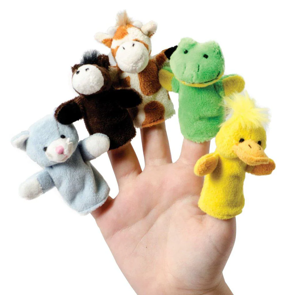 Animal Finger Puppets Schylling