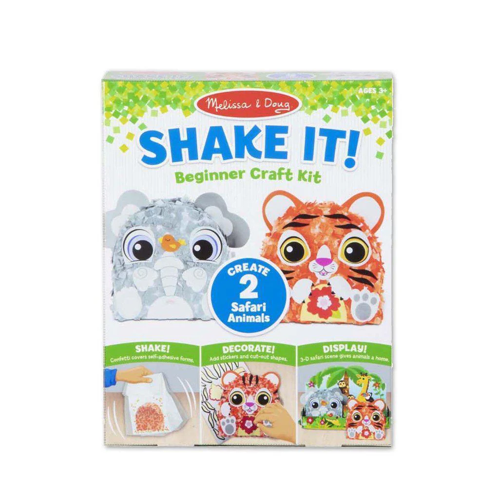 Shake It! Safari Animals Beginner Craft Kit