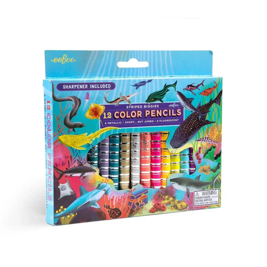 Sharks Color Pencil Bundles