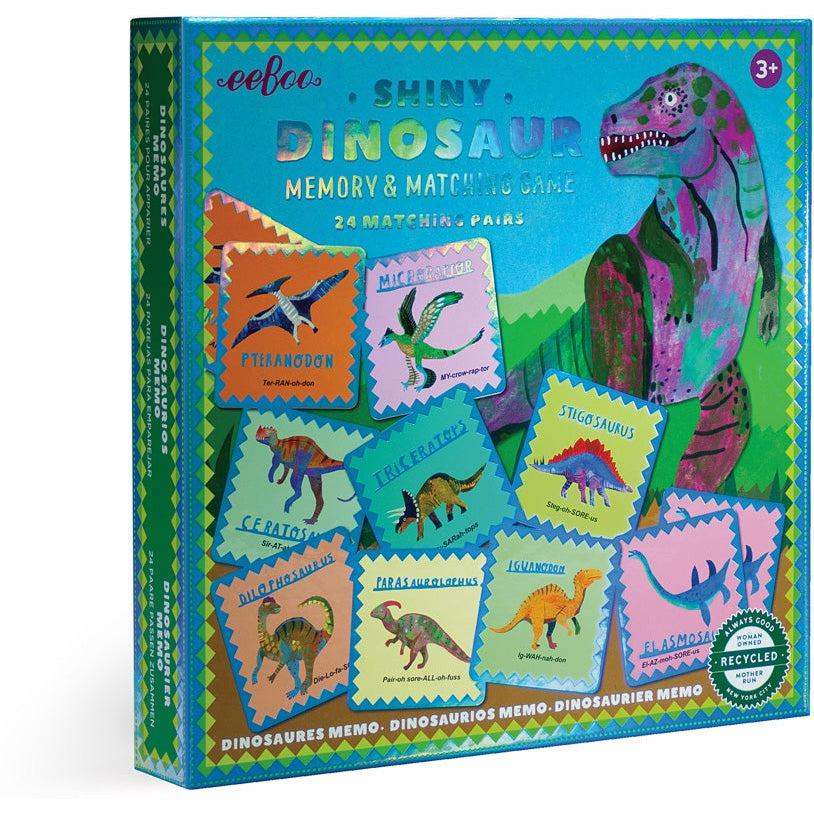 Shiny Dinosaur Memory and Matching Game