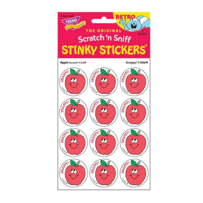 Snappy! Apple Scratch 'n Sniff