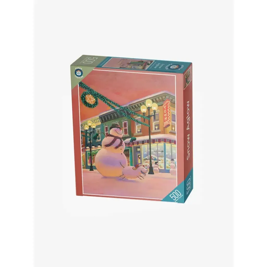 Snow Aglow Puzzle