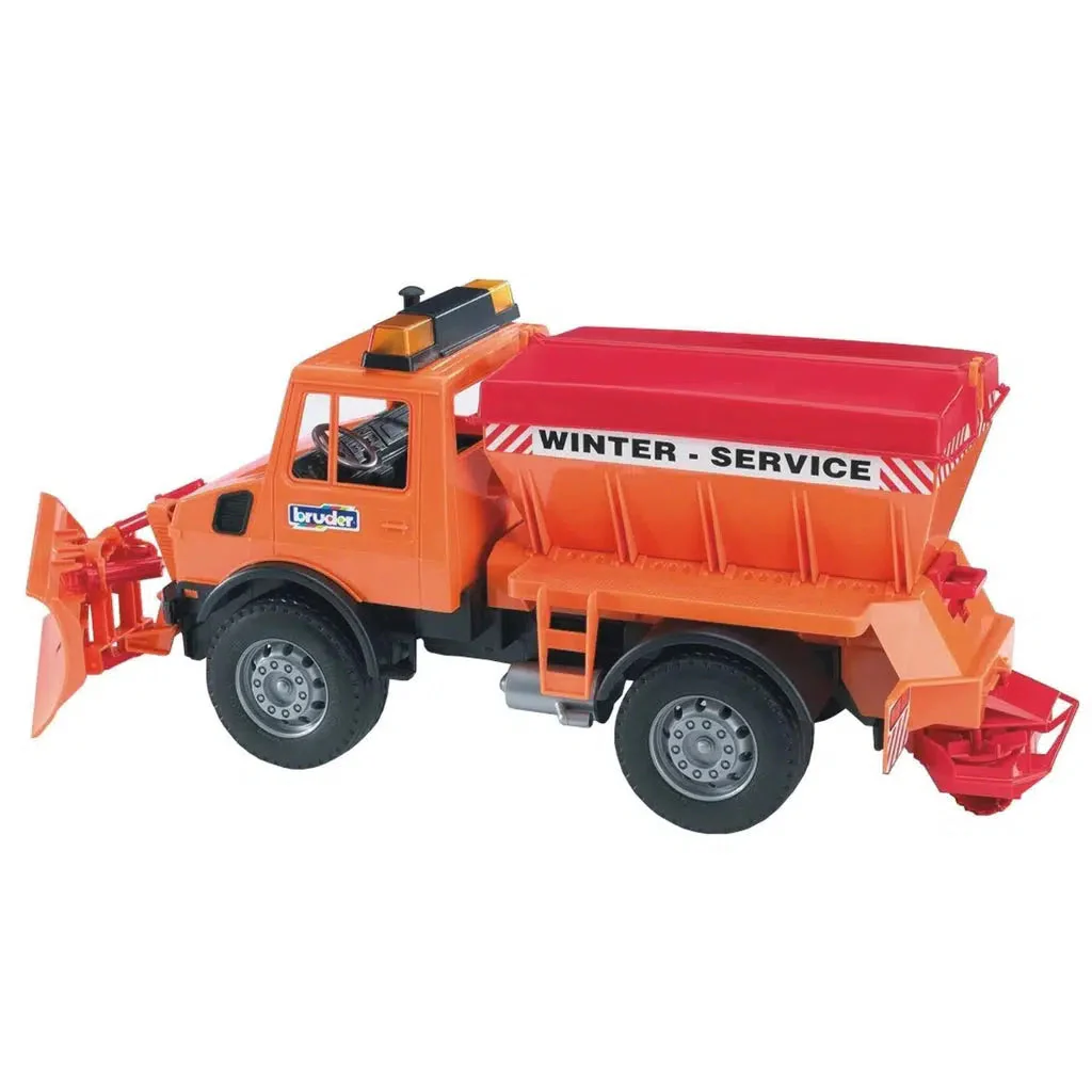 Unimog with Snow Plow