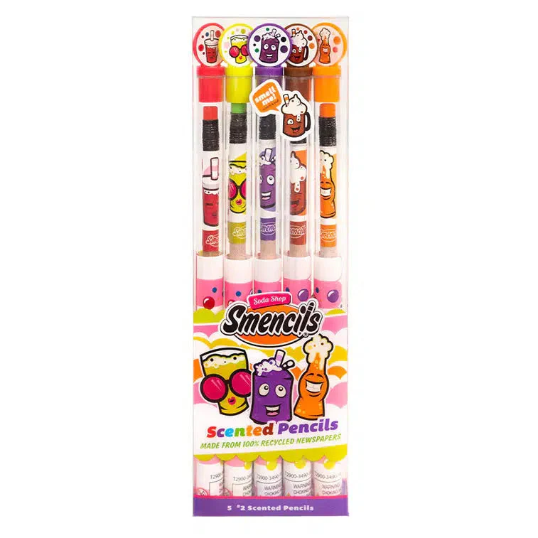 Soda Shop Smencils Set 5-pack