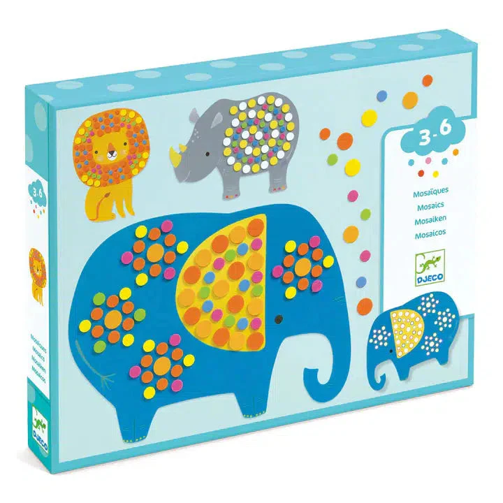 Sticker Mosaic Soft Jungle
