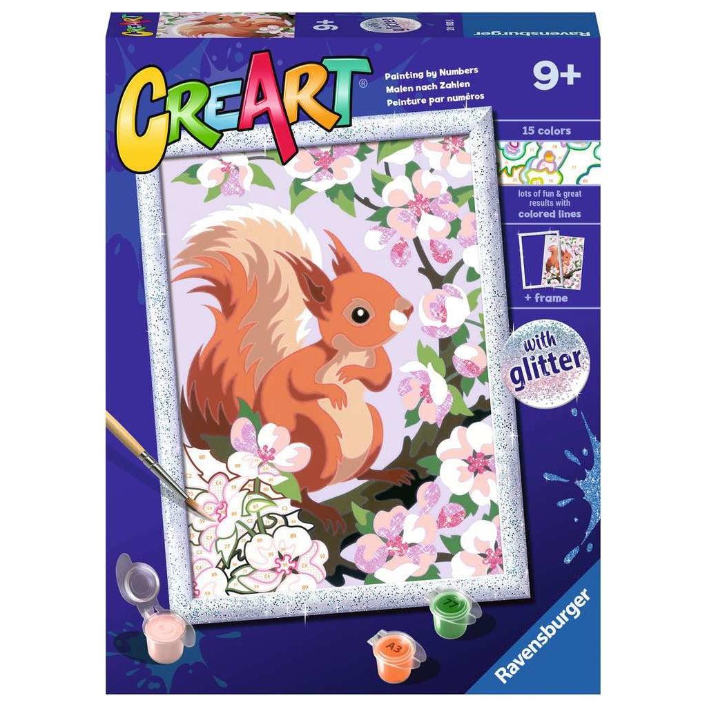 Spring Squirrel CreArt