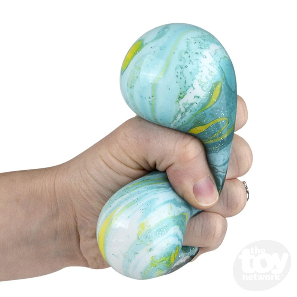 Squish And Stretch Marbleized Easter Eggs 3" - Image 3
