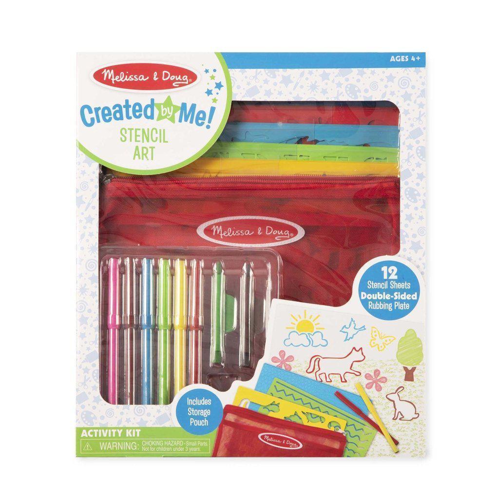 Stencil Art Activity Set