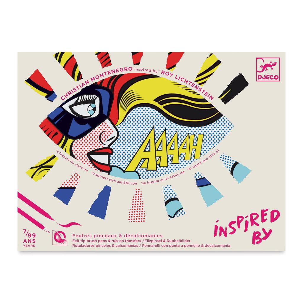 Superheroes Rub-On Transfers