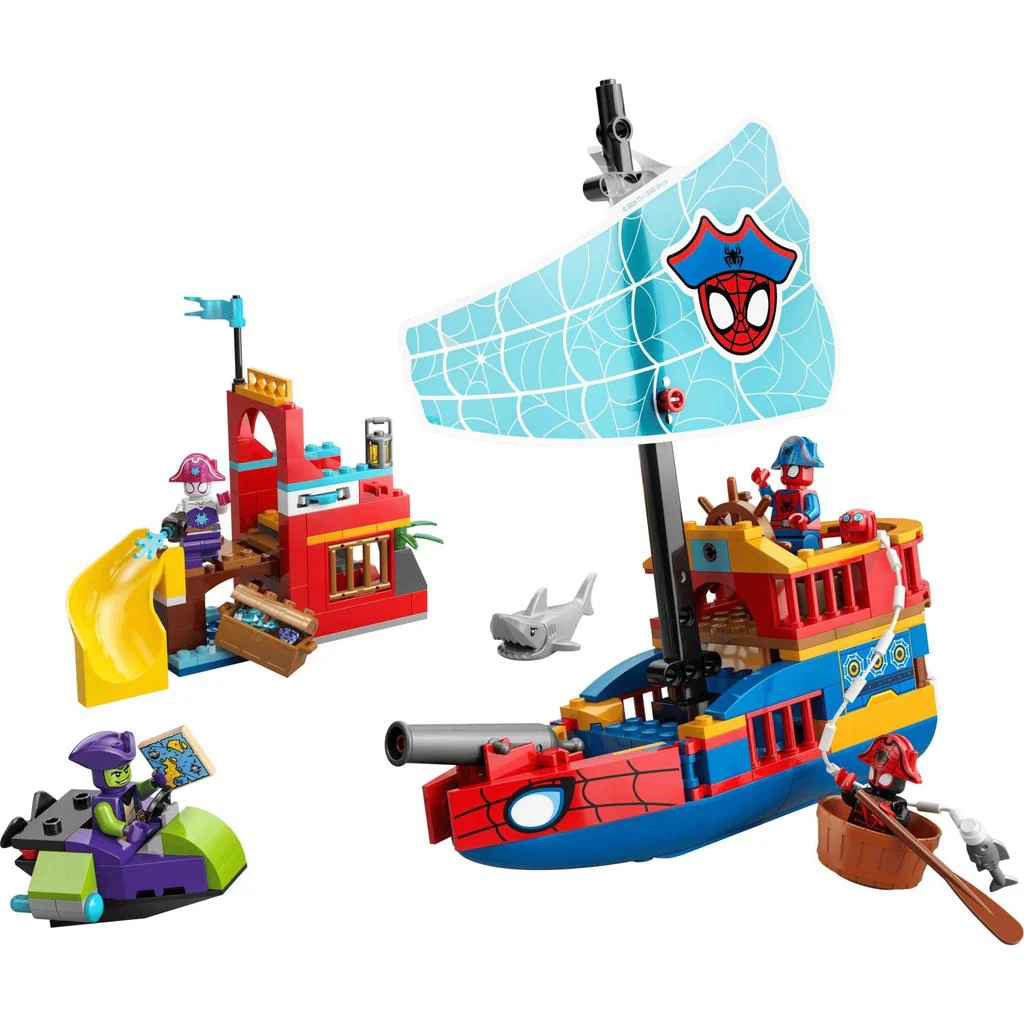 Team Spidey Pirate Ship