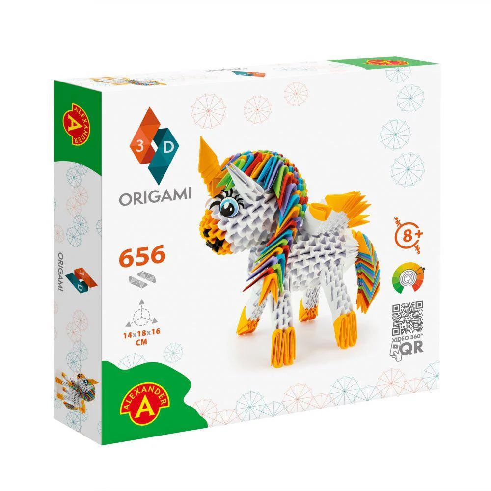 Unicorn 3D Origami