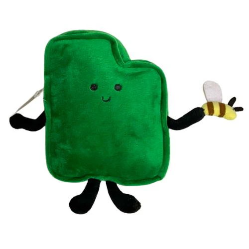 Utah Stuffed Plush - Green Bee