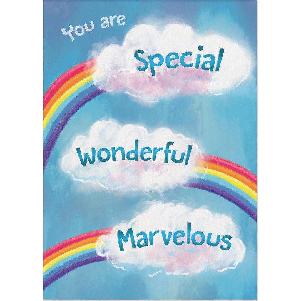 You are Special & Wonderful - Greeting Card